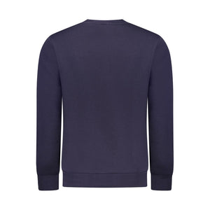 Rifle Blauer Baumwollpullover für Herren
