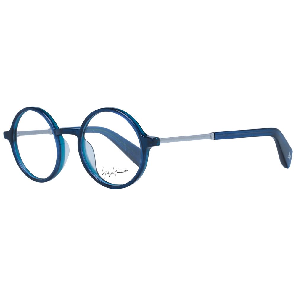 Yohji Yamamoto Blaue Brille aus Acetat (Gestell)