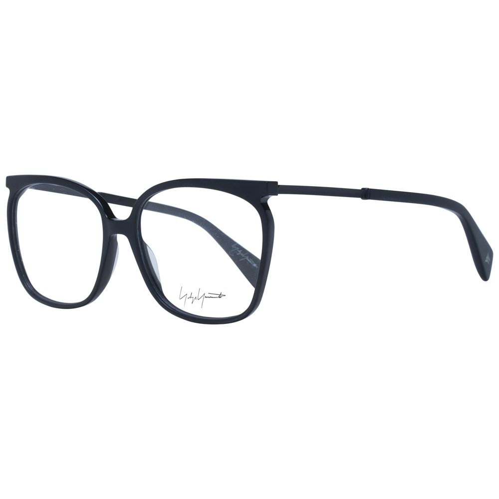 Yohji Yamamoto Schwarze Brille aus Acetat (Gestell)