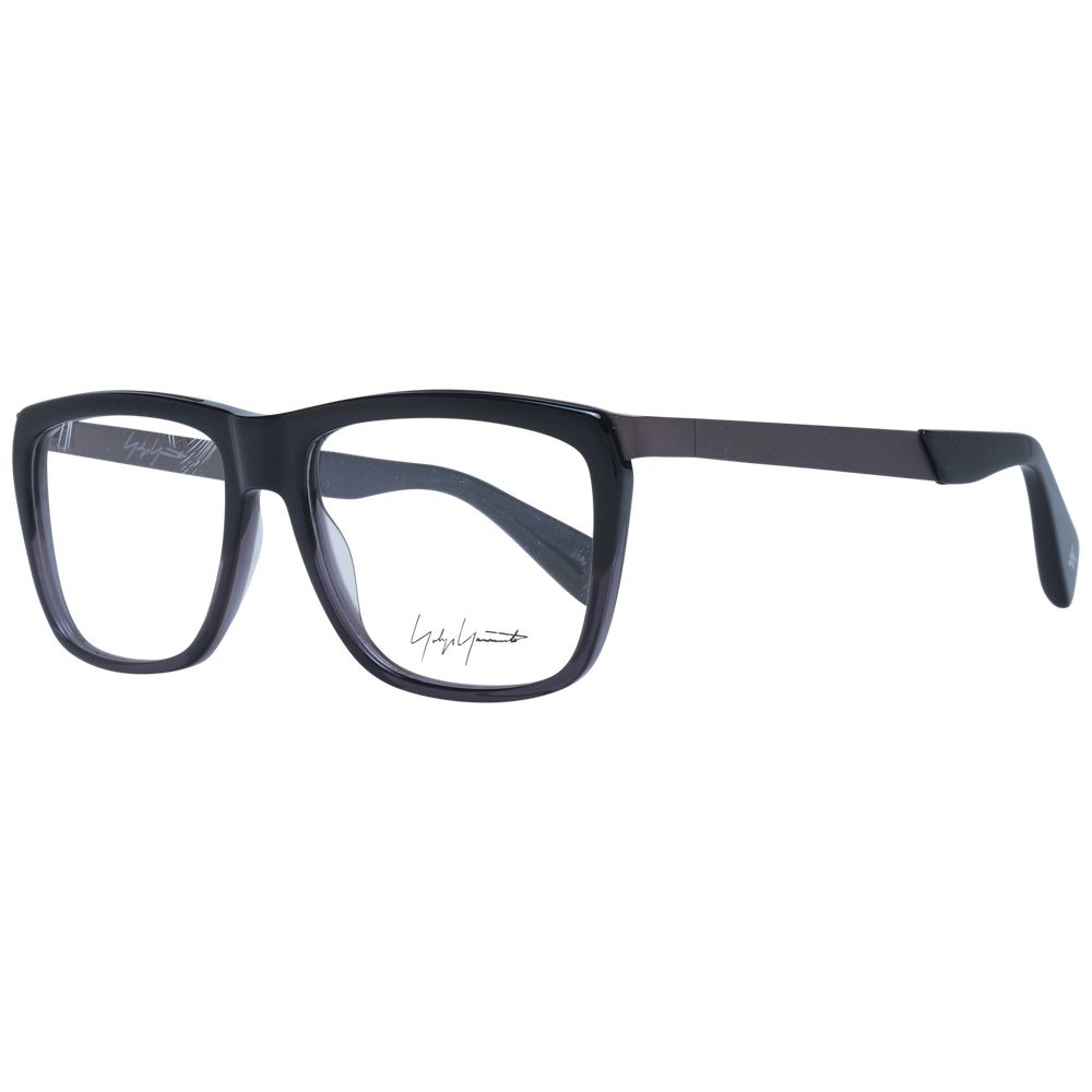 Yohji Yamamoto Schwarze Brille aus Acetat (Gestell)