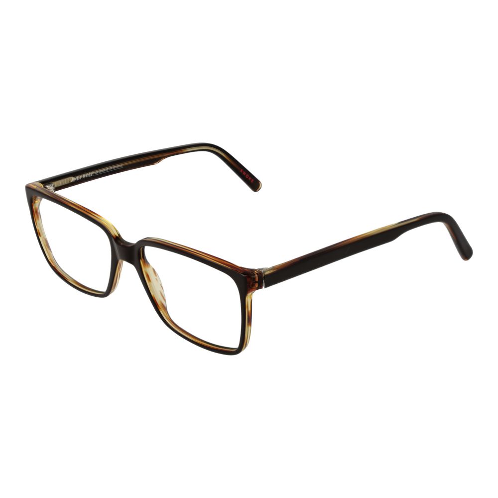 Andy Wolf Braune Brille aus Acetat (Gestell)