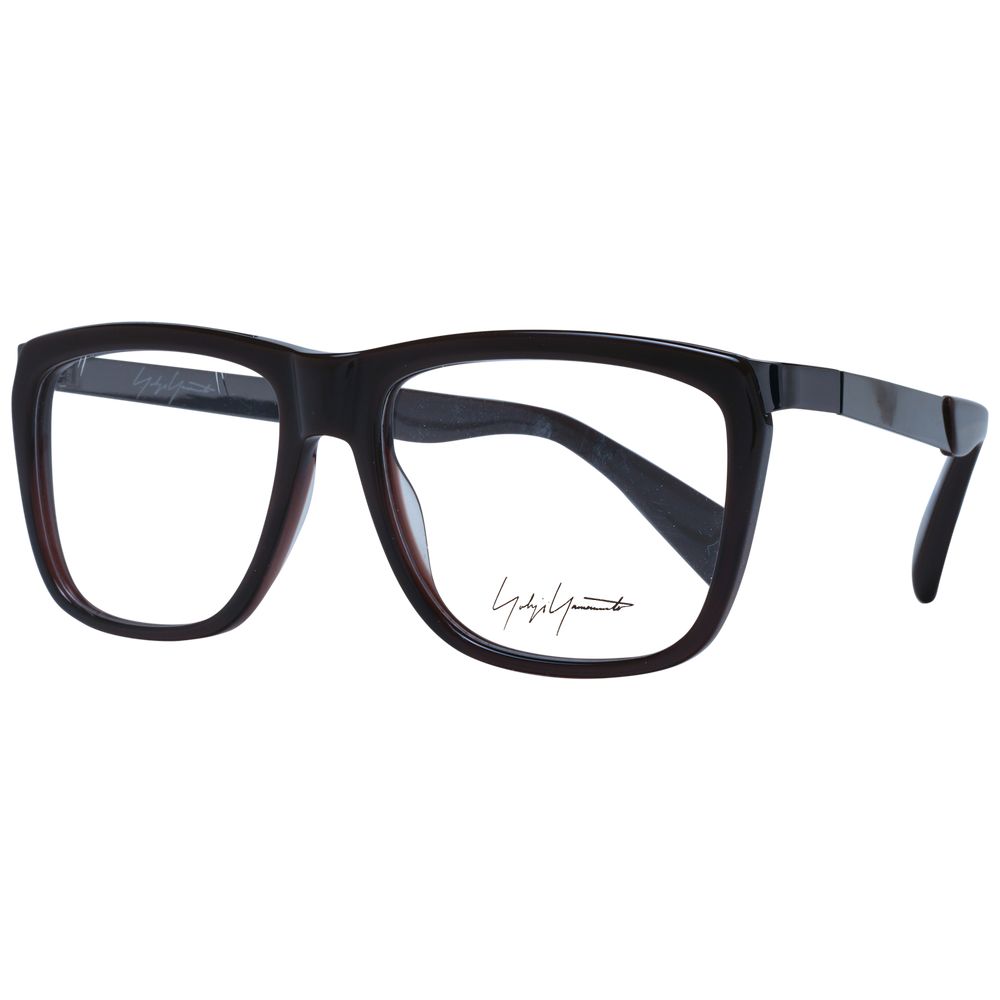 Yohji Yamamoto Braune Brille aus Acetat (Gestell)