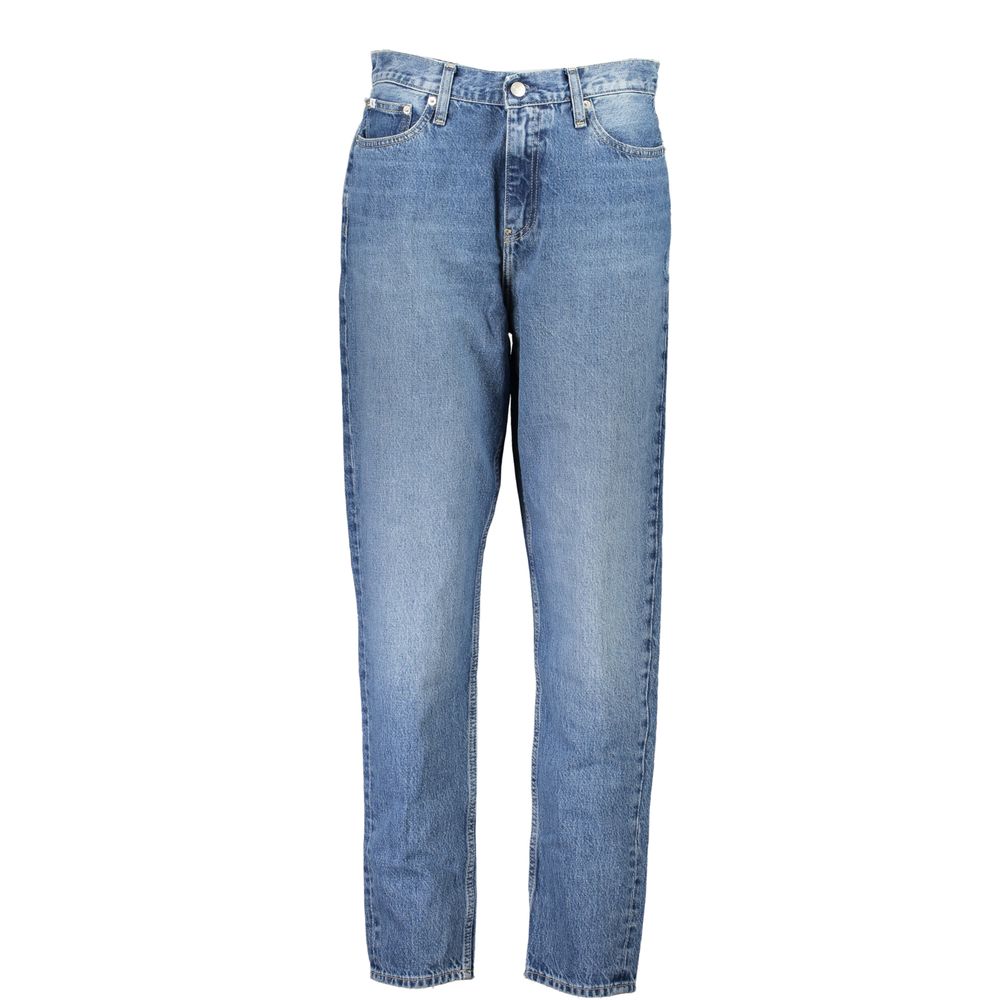 Calvin Klein Blu Baumwoll-Jeans für Damen