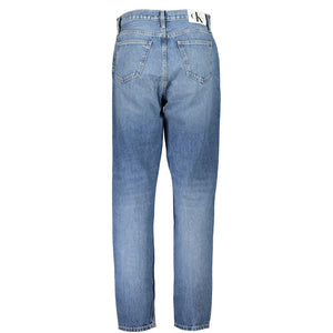 Calvin Klein Blu Baumwoll-Jeans für Damen