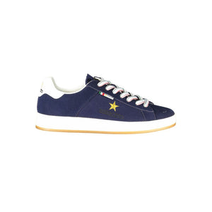 Esercito 1659 Blauer Herren-Sneaker aus Polyurethan