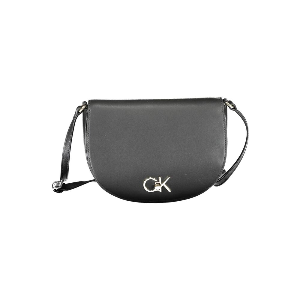 Calvin Klein Schwarze Schultertasche aus Polyurethan für Damen