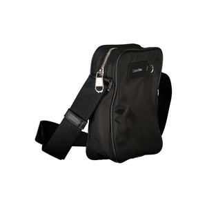 Calvin Klein Schwarze Polyester Handtasche