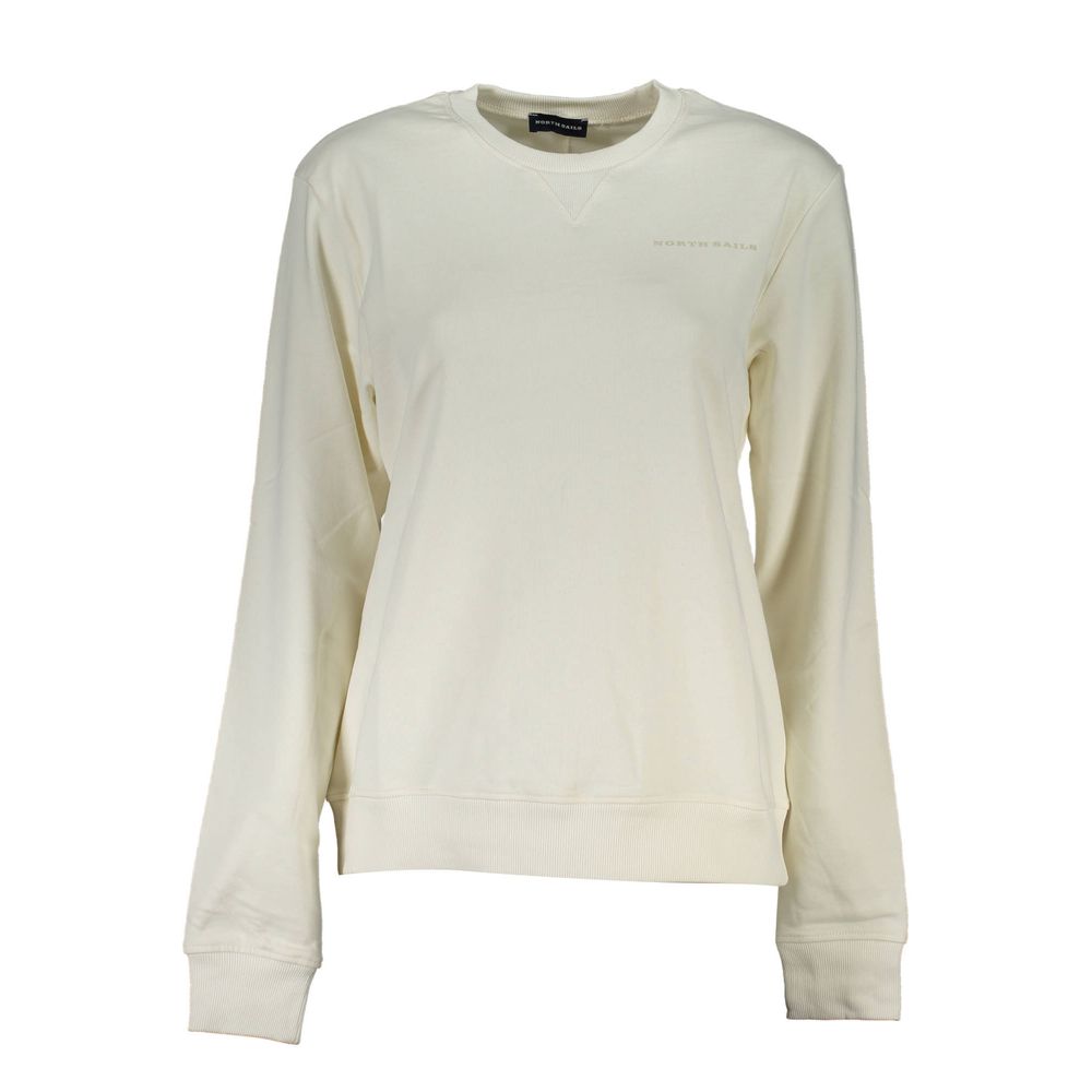 North Sails Bianco Baumwoll-Sweatshirt für Damen