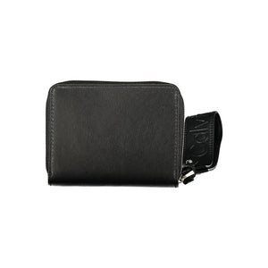 Calvin Klein Schwarzes Polyester Portemonnaie
