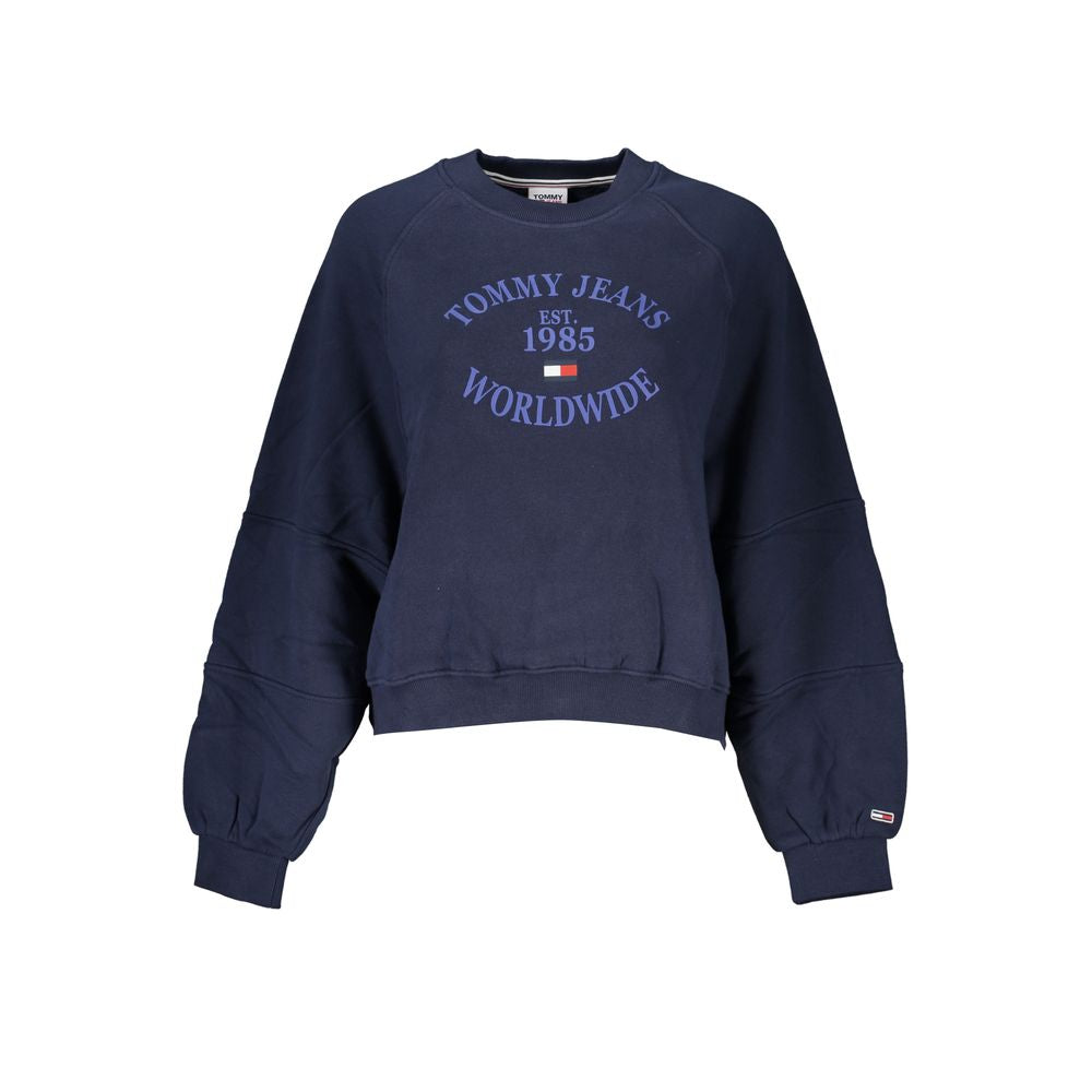 Tommy Hilfiger Blauer Baumwoll-Sweatshirt für Damen