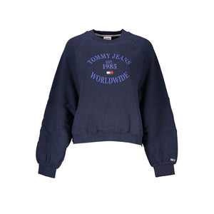 Tommy Hilfiger Blauer Baumwoll-Sweatshirt für Damen
