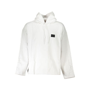 Bianco Cotton Male Sweatshirt