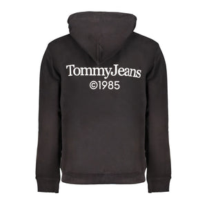 Tommy Hilfiger Schwarzer Baumwoll-Sweatshirt