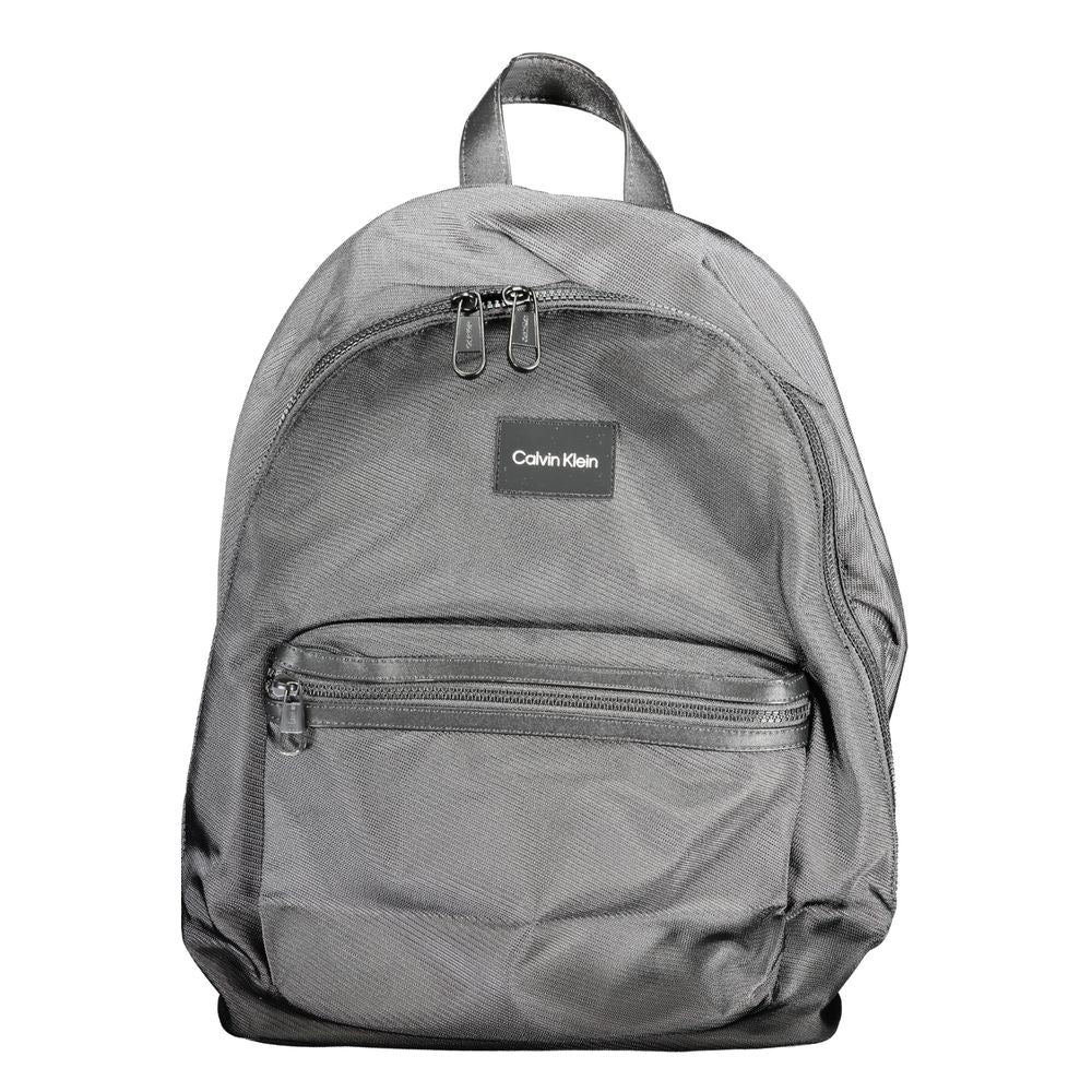 Nero Polyester Men Backpack