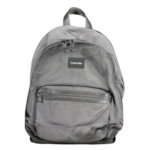 Nero Polyester Men Backpack