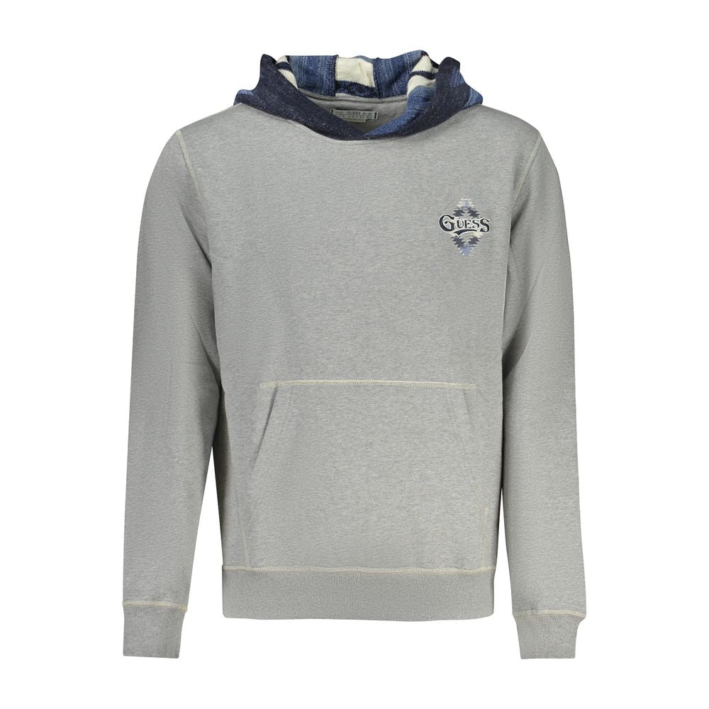 Guess Jeans Grigio Baumwoll-Sweatshirt für Herren