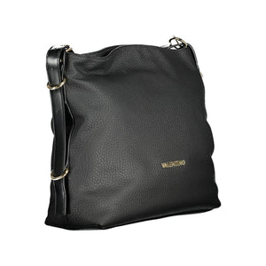 Mario Valentino Schwarze Damen-Handtasche aus Polyurethan