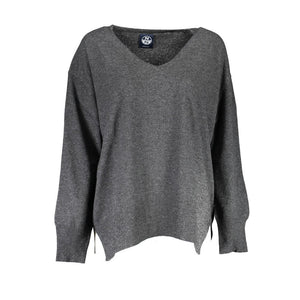 North Sails Schwarzer Wollpullover