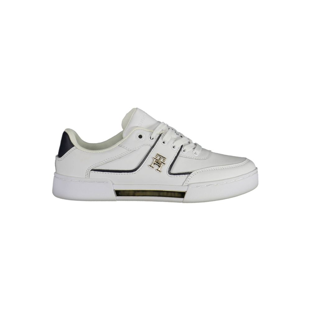 Tommy Hilfiger Weiße Leder-Sneaker für Damen
