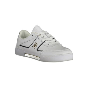 Tommy Hilfiger Weiße Leder-Sneaker für Damen