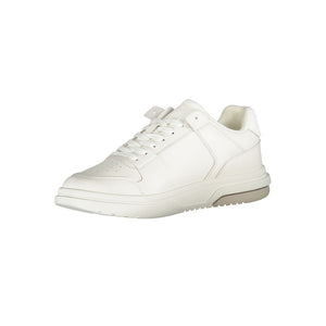 Tommy Hilfiger Bianco Polyurethan-Sneaker für Herren
