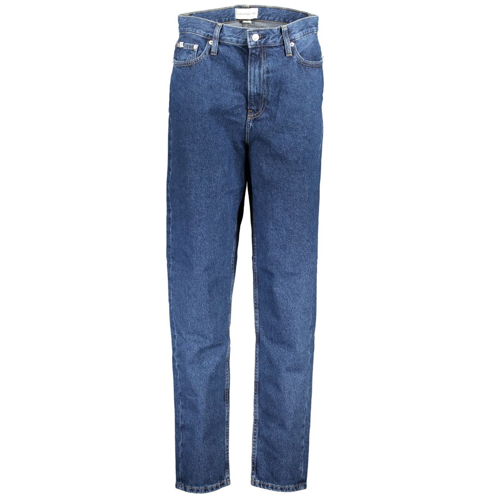 Calvin Klein Blu Baumwoll-Jeans für Damen