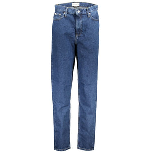 Calvin Klein Blu Baumwoll-Jeans für Damen