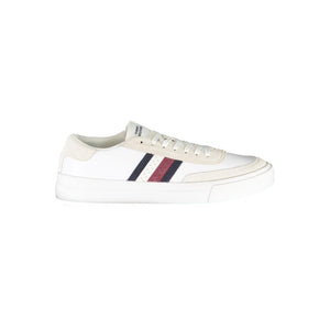 Tommy Hilfiger Weiße Leder-Sneaker für Herren
