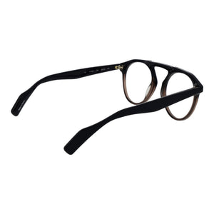 Yohji Yamamoto Schwarze Kunststoffbrille (Gestell)