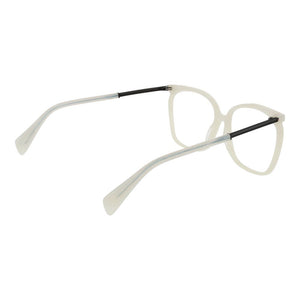 Yohji Yamamoto Weiße Kunststoffbrille (Gestell)
