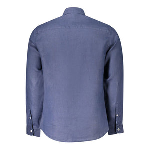 North Sails Blaues Leinenhemd