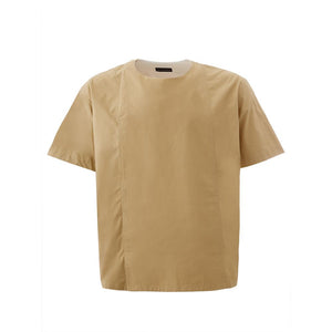 Emporio Armani Braunes Baumwoll-T-Shirt