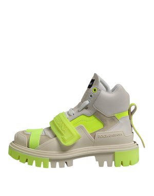 Dolce & Gabbana Multicolor Trekking Stiefel Turnschuhe Schuhe