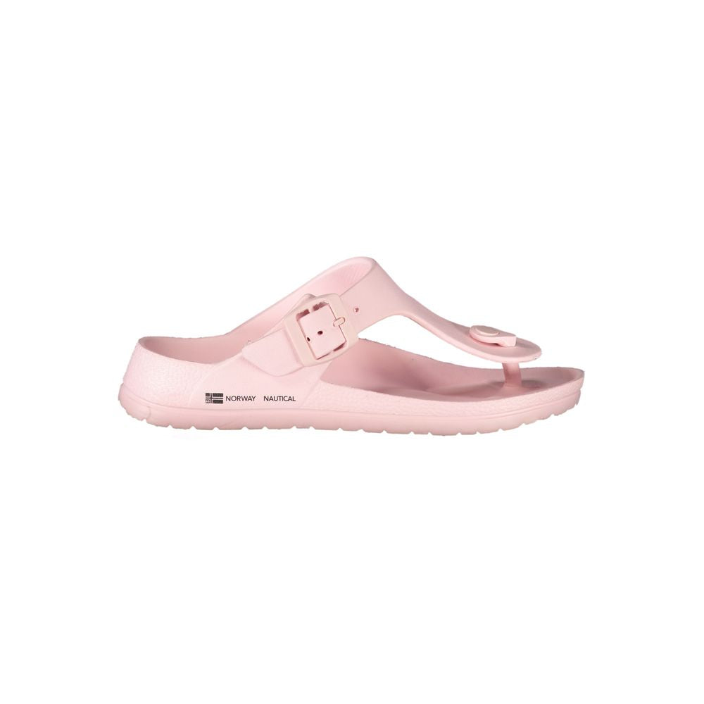 Norway 1963 Pinke Kunststoff-Sandalette