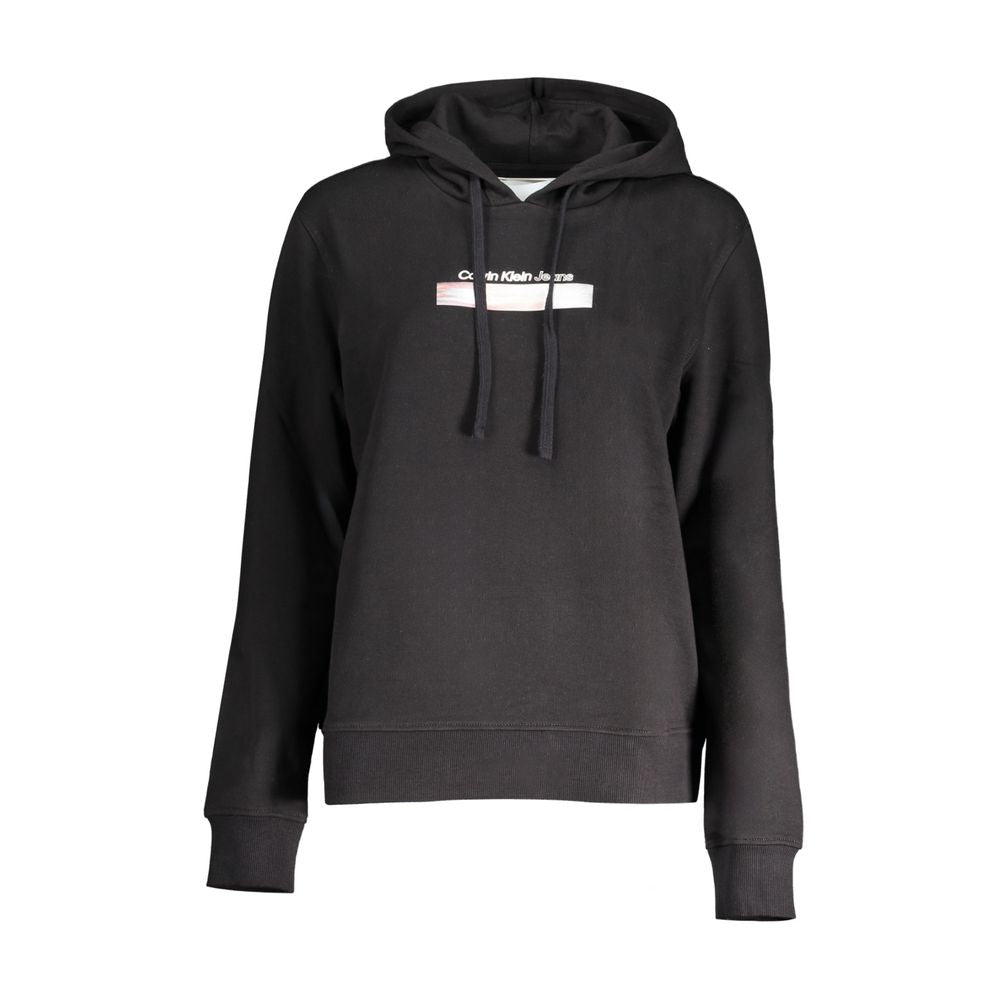 Calvin Klein Schwarzer Baumwoll-Sweatshirt
