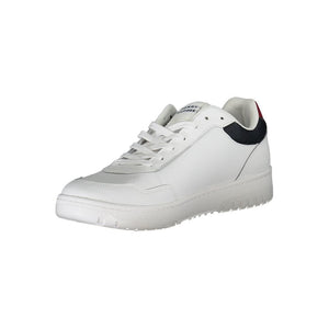 Tommy Hilfiger Bianco Leder Herren Sneaker