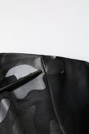Dolce & Gabbana Schwarzer Camouflage-Pullover Sweatshirt Pullover