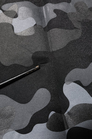 Dolce & Gabbana Schwarzer Camouflage-Pullover Sweatshirt Pullover