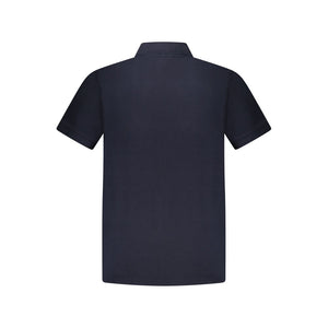 Hugo Boss Blaues Baumwoll-Poloshirt