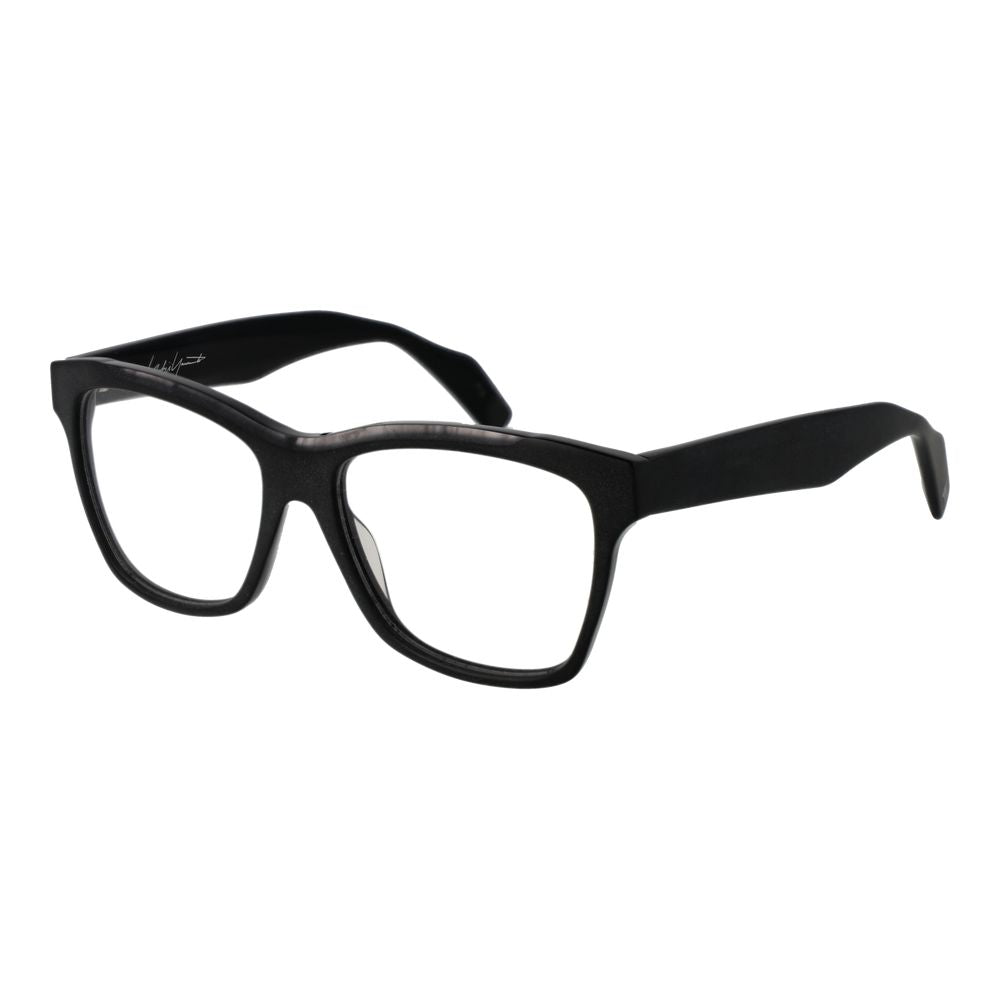 Yohji Yamamoto Schwarze Brille aus Acetat (Gestell)