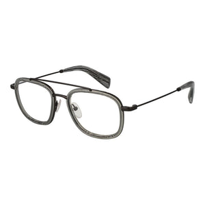 Yohji Yamamoto Graue Kunststoffbrille (Gestell)