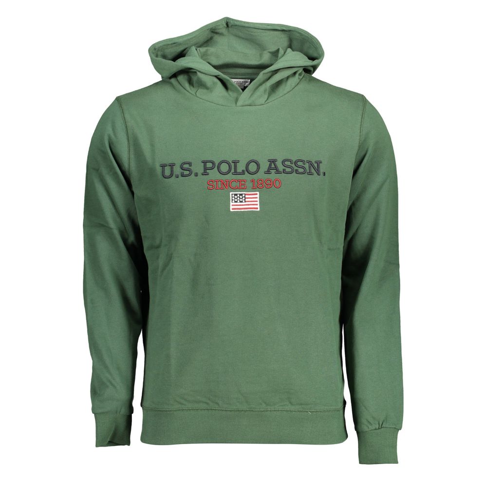 U.S. POLO ASSN. Verde Baumwoll-Sweatshirt für Herren
