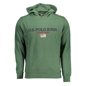 U.S. POLO ASSN. Verde Baumwoll-Sweatshirt für Herren