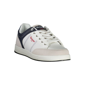 Carrera Weißer Herren-Sneaker aus Polyurethan