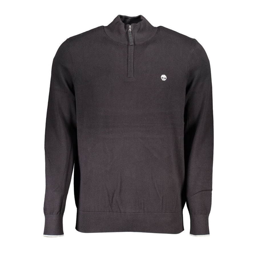 Timberland Blauer Herrenpullover aus Bio-Baumwolle