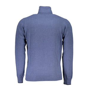 North Sails Blauer Stoffpullover