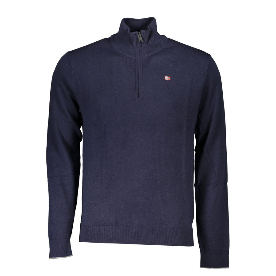 Napapijri Blauer Stoffpullover