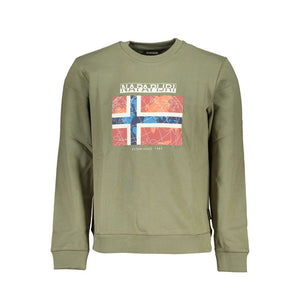 Napapijri Verde Baumwoll-Sweatshirt für Herren