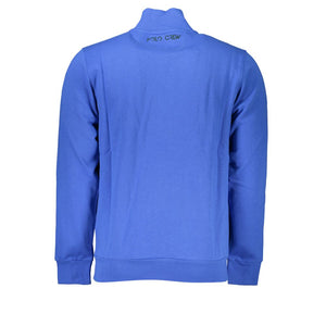 La Martina Blauer Baumwoll-Sweatshirt für Herren