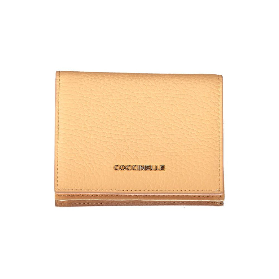 Coccinelle Arancione Leder Damen Geldbörse